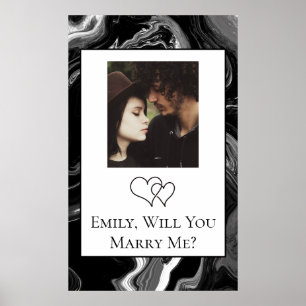 Personalised Will You Marry Me Poster