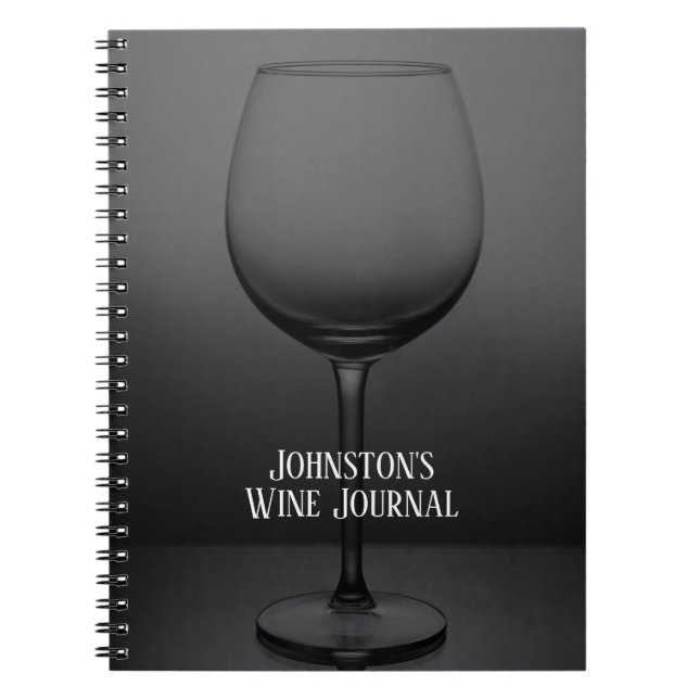 Personalised Wine Journal (Front)