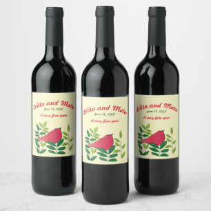 Personalised Wine Label