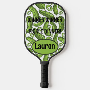 Personalised Winner Winner Pickle Dinner  Pickleball Paddle