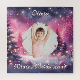 Personalised Winter Wonderland Photo Puzzle