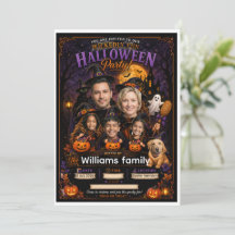 Personalised Witch Hat Halloween Family | Custom F