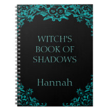 Personalised Witch's Book Of Shadows Notebook 