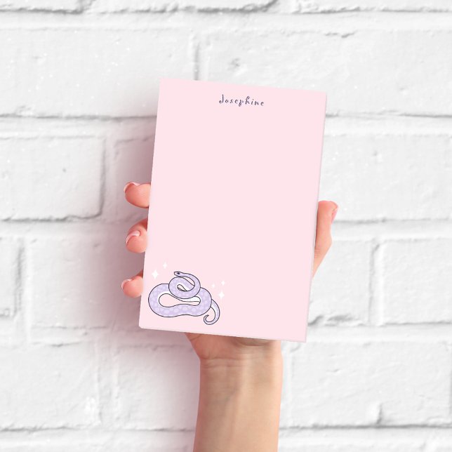 Personalised Witchy Snake Sticky Notes (Creator Uploaded)