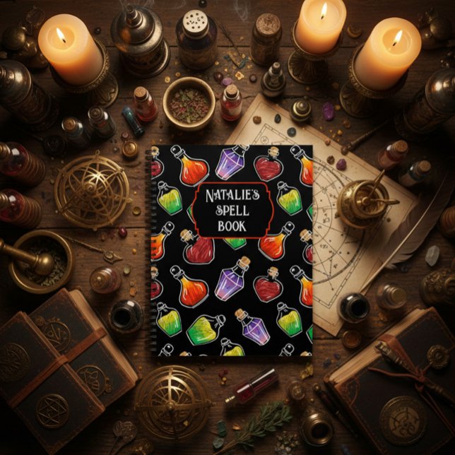 Personalised Witchy Spell Book Planner  (Creator Uploaded)