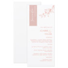 Personalised with Guest Name, Blush Pink Wedding
