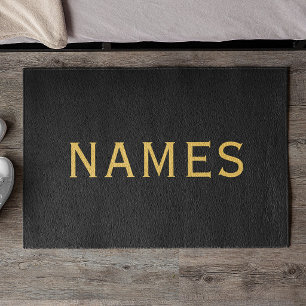 Personalised With Last Name or Nickname on Them Doormat