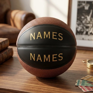 Personalised With Last Name or Nickname on Them Mini Basketball