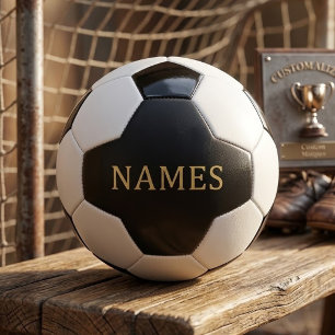 Personalised With Last Name or Nickname on Them Soccer Ball