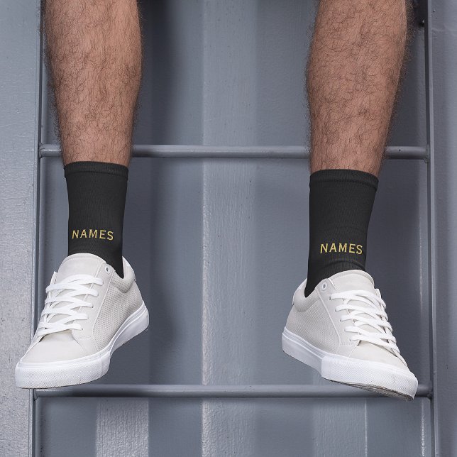 Personalised With Last Name or Nickname on Them Socks (Creator Uploaded)