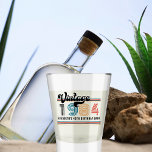 Personalised With Name Any Age Vintage Birthday Shot Glass<br><div class="desc">Introducing our Personalised With Name Any Age Vintage Birthday Shot Glass, the perfect addition to your retro-themed celebration! Whether you're throwing a 70th, 80th, or 90th birthday bash, or celebrating a milestone like 21st, 30th, 40th, 50th, or 60th, our shot glass captures the classic nostalgia and vintage retro vibes of...</div>