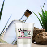 Personalised With Name Any Age Vintage Birthday Shot Glass<br><div class="desc">Get ready to raise a glass to the past with our Personalised With Name Any Age Vintage Birthday Shot Glass, the perfect addition to your retro-themed celebration! Crafted with classic nostalgia in mind, our shot glass is a timeless tribute to the decades gone by. Whether you're celebrating a 70th, 80th,...</div>