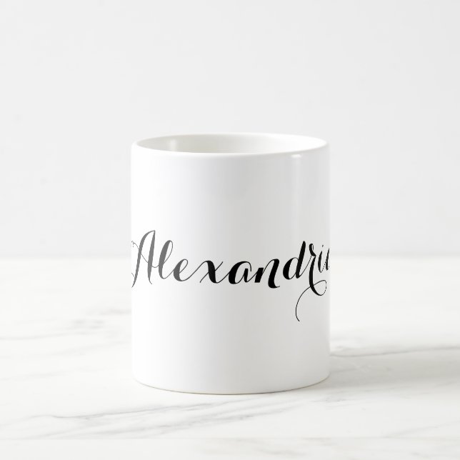 Personalised with Name Coffee Mug (Center)