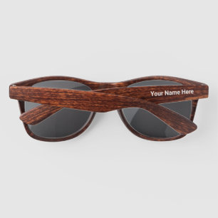 Personalised with your own text sunglasses