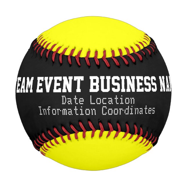 Personalised with Your Text Event Ball (Front)