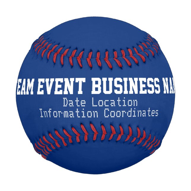 Personalised with Your Text Event Ball (Front)