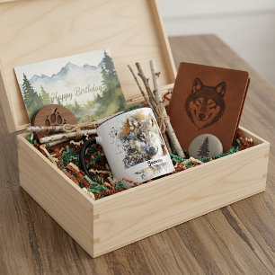 Personalised Wolf Mug
