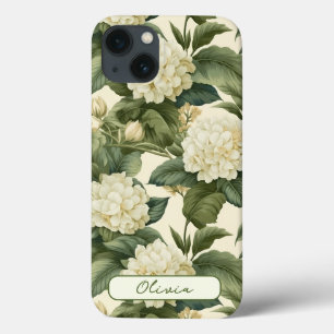 Personalised Wonderful classic floral pattern iPhone 13 Case