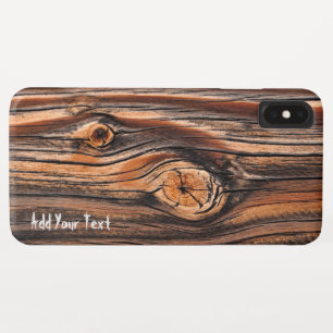 Personalised Wood Texture Cool Unique Case-Mate iPhone Case