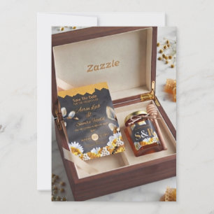 Personalised Wooden Gift Box for Wedding & Event Invitation