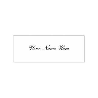 Personalised Wooden Rubber Stamp