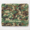 Personalised Woodland Camouflage Mousepad