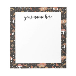 Personalised Woodland Notepad