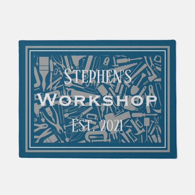 Personalised Workshop mat (Front)