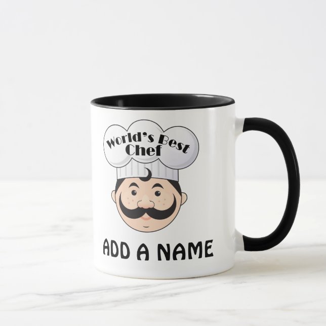 Personalised Worlds Best Chef Gift Mug (Right)