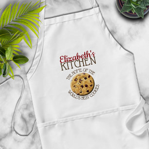 Personalised World's Best Cookies Standard Apron