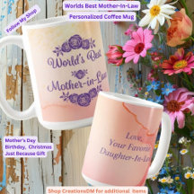 Personalised Worlds Best Mother-In-Law