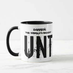 Personalised Worlds Biggest C Mug