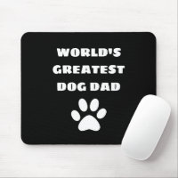 Personalised World's Greatest Dog Dad Custom Text