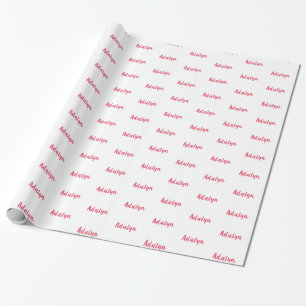 Personalised Wrapping Paper
