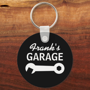 Personalised wrench tool logo keychain