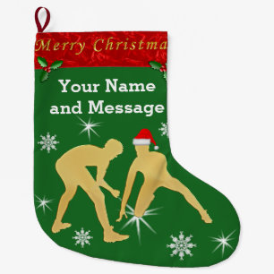 Personalised Wrestling Christmas Stockings