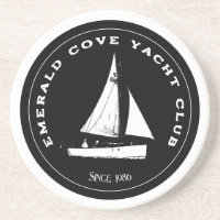 Personalised yacht club. Custom sail sailing boat