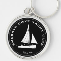 Personalised yacht club. Custom sail sailing boat
