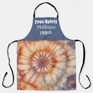 Personalised Year Hippie All-Over Print Apron