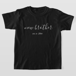 Personalised Year New Brother T-Shirt