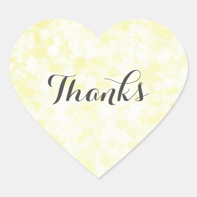 Personalised Yellow Simply Heart Stickers Pink (Front)