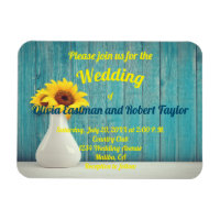 Personalised yellow sunflowers