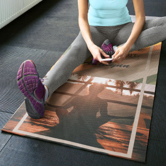 Personalised Yoga Lover Teacher Mum Women Gift Mat