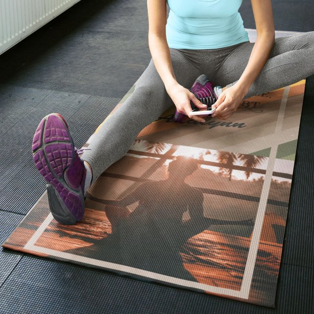 Personalised Yoga Lover Teacher Mum Women Gift Mat (Personalized Yoga Lover Teacher Mom Women Gift)