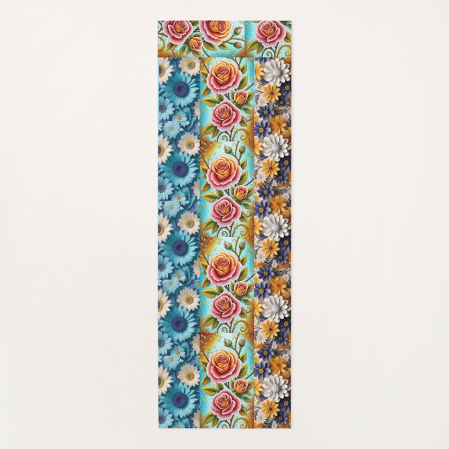 personalised yoga mat for mindful practice (Front)