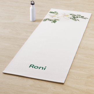 Personalised Yoga Mat with Name and Custom Image
