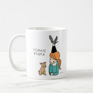Personalised Yorkie Mama Coffee Mug