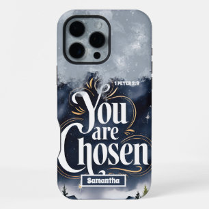 Personalised You Are Chosen Christian Women iPhone 16 Pro Max Case