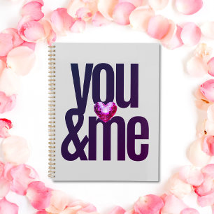 Personalised You & Me Glitter Wedding Planner
