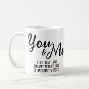 Personalised You & Me Mug